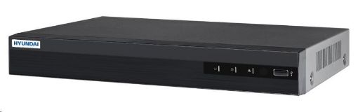 Obrázek HYUNDAI NVR, 8 kanálů, 2x HDD(až 6TB), 4K UHD, 2xUSB, 1xHDMI a 1xVGA, 4xDI, 1xDO, audio in/out