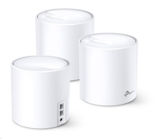 Obrázek TP-Link Deco X60(3-pack) [Wi-Fi Mesh systém pro celou domácnost se standardem AX3000]