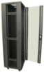Obrázek XtendLan 19" stojanový rozvaděč 42U,  h=800mm, bezpečnostní sklo, nosnost 500kg,vč.koleček,černý