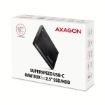 Obrázek AXAGON EE25-A6C, USB-C 3.2 Gen 1 - SATA 6G 2.5" kovový RAW box, bezšroubkový