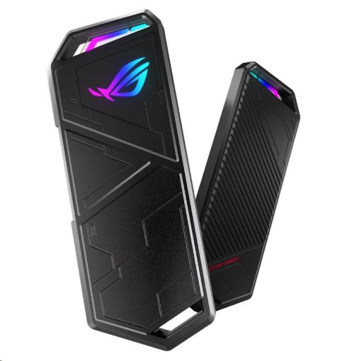 Obrázek ASUS ROG STRIX ARION S500 externí M.2 NVMe SSD disk 500GB, USB 3.2, 500GB, kovový box, délka 30-80mm, AURA RGB