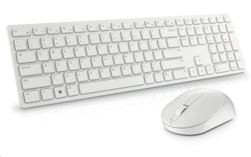 Obrázek Dell Pro Wireless Keyboard and Mouse - KM5221W - Hungarian (QWERTZ) - White