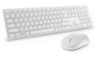 Obrázek Dell Pro Wireless Keyboard and Mouse - KM5221W - UK (QWERTY) - White