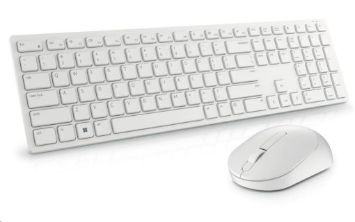 Obrázek Dell Pro Wireless Keyboard and Mouse - KM5221W - UK (QWERTY) - White