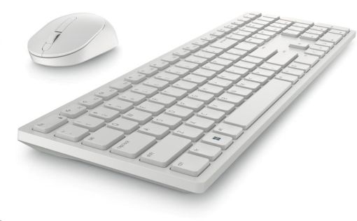 Obrázek Dell Pro Wireless Keyboard and Mouse - KM5221W - US International (QWERTY) - White