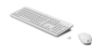 Obrázek HP 230 Wireless Mouse and Keyboard Combo (White) WW - bezdrátová klávesnice a myš