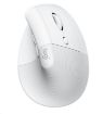 Obrázek Logitech Lift Vertical Ergonomic Mouse for Business, 2.4GHZ/BT, off-white/pale grey