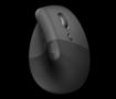 Obrázek Logitech Wireless Mouse Lift for Business, graphite / black