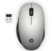 Obrázek HP Dual Mode Silver Mouse 300 - bluetooth myš, připojení ke dvou PC zároveň