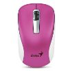 Obrázek GENIUS myš NX-7010 Magenta Metallic/ 1200 dpi/ Blue-Eye senzor/ bezdrátová/ růžová