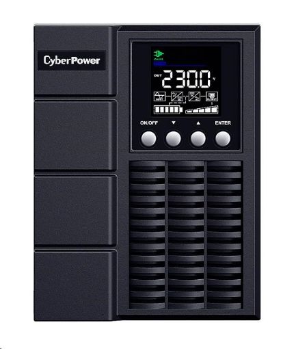 Obrázek CyberPower Main Stream OnLine S UPS 1000VA/900W, Tower, IEC C13 (1), SCHUKO (2)