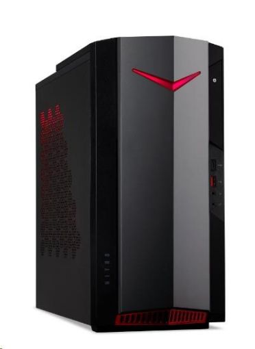 Obrázek ACER PC Nitro N50-120-AMD Ryzen 5 5600G -16GB,512GB M.2 SSD,NVIDIA RTX 3050,HDMI/3xDP-USB,BT 5.0,LAN1GB, Windows11,černý