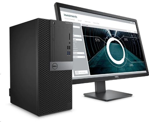 Obrázek DELL PC OptiPlex 7000 MT/260W/TPM/i7-12700/16GB/512GB SSD/Integrated/DVD RW/no WLAN/vPro/Kb/Mouse/W11 Pro/3Y PS NBD