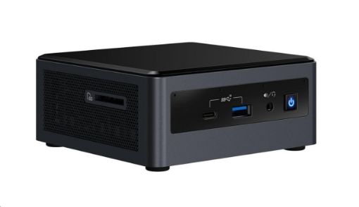 Obrázek Intel NUC 10i3FNH - Barebone i3/Bluetooth 5.0/UHD Graphics/EU kabel - pouze case s CPU, bez audio