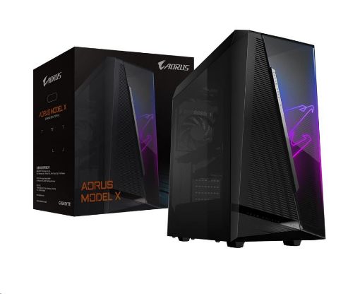 Obrázek GIGABYTE PC - AORUS MODEL X, R9-5900X + vodní chlazení, Nvidia RTX 3080, 32GB RAM, 1TB+2TB SSD, WiFi, BT, bez OS