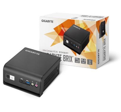 Obrázek GIGABYTE BRIX GB-BMCE-4500C Fanless, Intel Celeron N4500, 1xSO-DIMM DDR4, WiFi