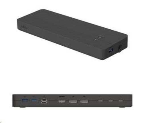 Obrázek FUJITSU portreplikator Thunderbolt 4 - 2xUSB-C with Thunderbolt4, 2xUSB-C, 3xUSB A, HDMI, DP + AC170W