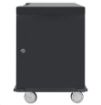 Obrázek Manhattan dezinfekční a nabíjecí vozík, UVC Sanitizing & Charging Cart, 32 USB-A portů, černá