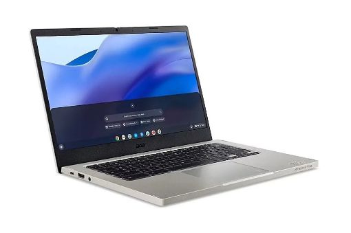 Obrázek ACER NTB Chromebook Vero 514 (CBV514-1HT-59UP) -i5-1235U,14",8GBDDR4,256GBSSD,Iris XE,ChromeOS,Stříbrná