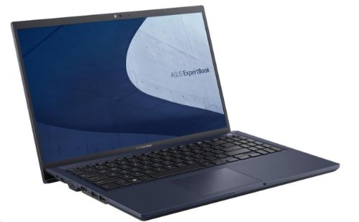 Obrázek ASUS NTB ExpertBook B1 (B1500) -i5-1135G7,15.6",8GB,512GBSSD,Intel Iris Xe Graphics,bezOS,Černá