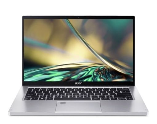 Obrázek ACER NTB Spin 3 (SP314-55N-56E2) -i5-1235U,14" FHD IPS Anti-Glare,16GB,512GBSSD,Iris Xe Graphics,W11H,stříbrná