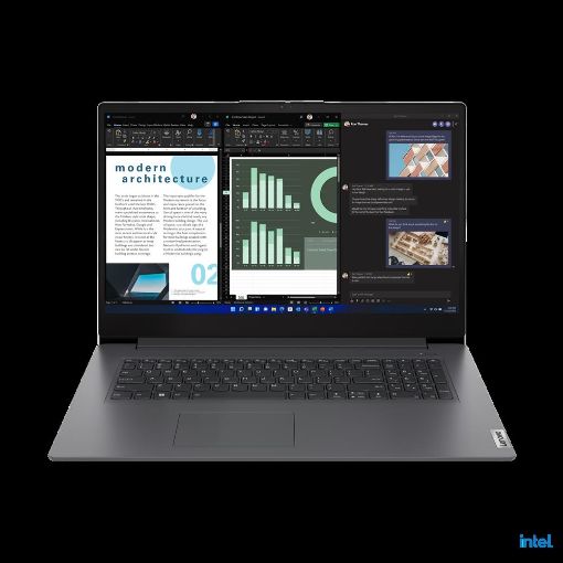 Obrázek LENOVO NTB V17 G3 - i7-1255U,17.3" FHD,8GB,512SSD,BezOS