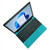 Obrázek UMAX NTB VisionBook 12WRx Turquoise - 11,6" IPS HD 1366x768,Celeron N4020@1,1 GHz,4GB,128GBeMMC,Intel UHD,W11P,Modro-zel