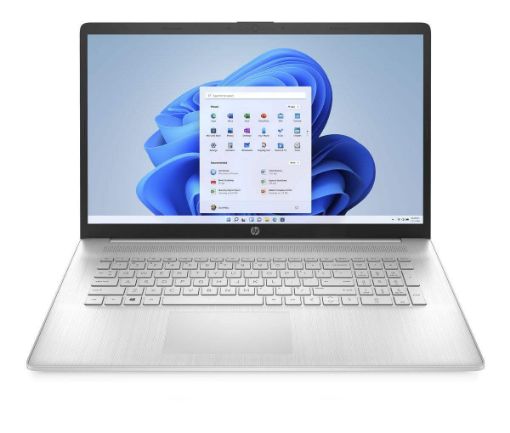 Obrázek NTB HP Laptop 17-cn0233nc; 17.3" 1600x900 SVA AG; 8GB DDR4; Pentium Silver N5030; 256GB SSD; UHD 605;Win 11Home