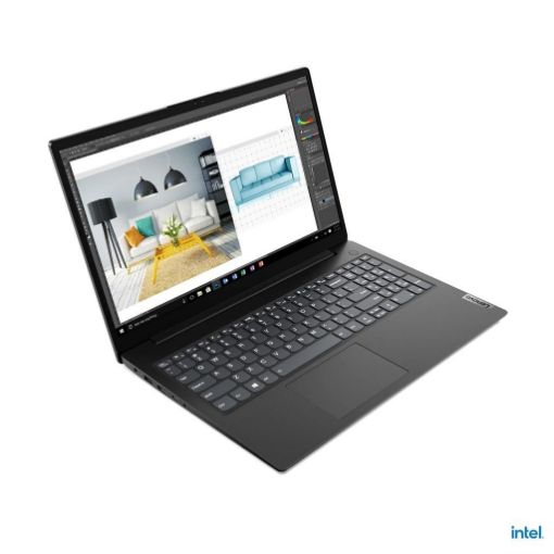 Obrázek LENOVO NTB V15-ITL Gen2 - i5-1135G7,15.6" FHD,8GB,256SSD,1TBHDD,noDVD,HDMI,čt.pk,cam,Intel UHD,W10H,2r carryin,šedá