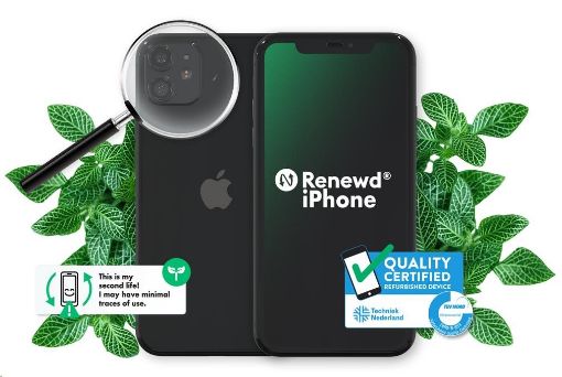 Obrázek Renewd® iPhone 11 Black 128GB