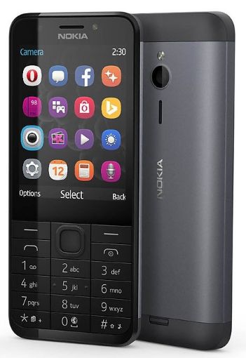 Obrázek Nokia 230 Dual SIM, Dark Silver