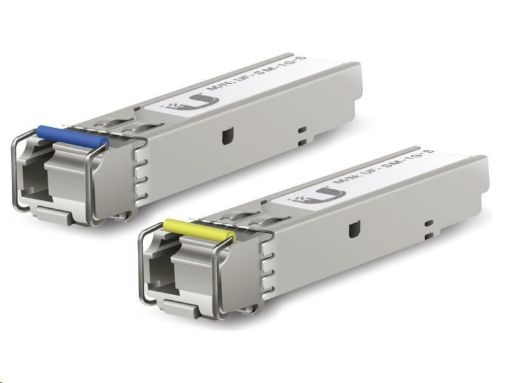 Obrázek UBNT UACC-OM-SM-1G-S-2 (UF-SM-1G-S) - U Fiber, Single-Mode Module, 1G, BiDi, 2-Pack