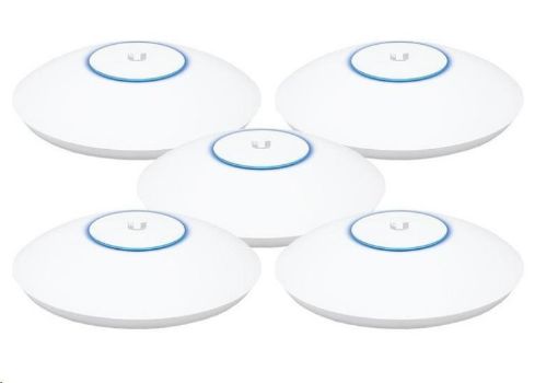 Obrázek UBNT UAP-AC-SHD – UniFi Wave2 AC AP, zabezpečení a BLE, 5 balení