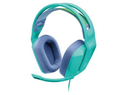 Obrázek Logitech Wired Gaming Headset G335, mint