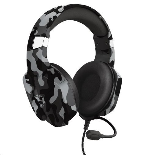 Obrázek TRUST sluchátka GXT 323K Carus Gaming Headset, black camo