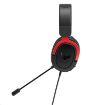 Obrázek ASUS sluchátka TUF Gaming H3 Red, Gaming Headset, černo-červená