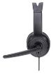 Obrázek MANHATTAN Sluchátka s mikrofonem Mono USB Headset, černá