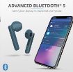 Obrázek TRUST sluchátka Primo Touch Bluetooth Wireless Earphones - blue