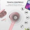 Obrázek TRUST sluchátka Nika Touch Bluetooth Wireless Earphones - pink