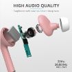 Obrázek TRUST sluchátka Nika Touch Bluetooth Wireless Earphones - pink