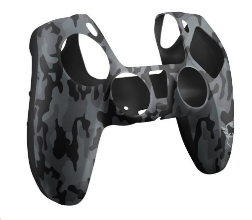 Obrázek TRUST Obal na ovladač GXT 748 Controller Silicone Sleeve PS5, black camo