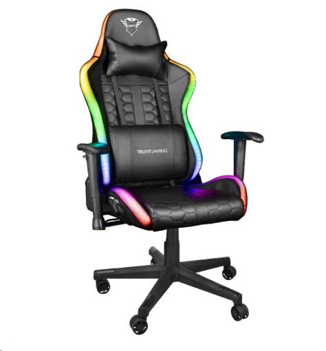 Obrázek TRUST herní křeslo GXT 716 Rizza RGB LED Illuminated Gaming Chair