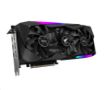 Obrázek GIGABYTE VGA NVIDIA GeForce RTX 3070 AORUS MASTER 8G LHR Rev. 2.0, RTX 3070 LHR, 8GB GDDR6, 3xDP, 3xHDMI