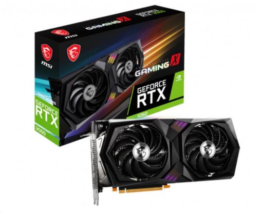 Obrázek MSI VGA NVIDIA GeForce RTX 3060 GAMING X 12G, RTX 3060, 12GB GDDR6, 3xDP, 1xHDMI