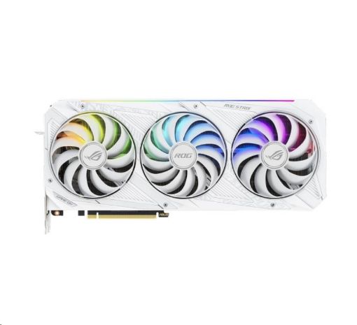 Obrázek ASUS VGA NVIDIA GeForce ROG Strix RTX 3090 24GB White, RTX 3090, 24GB GDDR6X, 3xDP, 2xHDMI