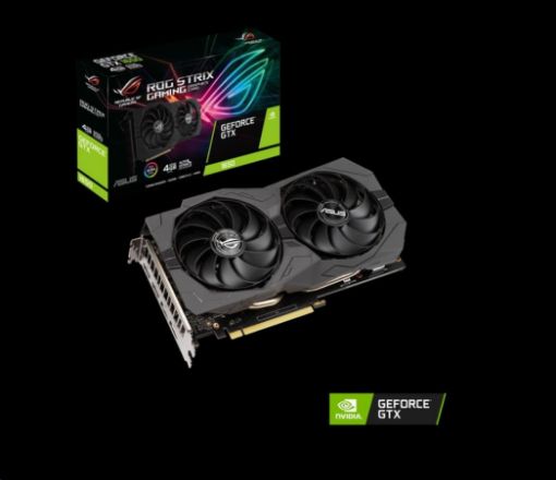 Obrázek ASUS VGA NVIDIA GeForce ROG Strix GTX 1650 4GB GDDR6, GTX 1650, 4GB GDDR6, 2xDP, 2xHDMI