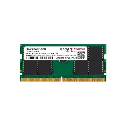 Obrázek SODIMM DDR5 32GB 4800MHz TRANSCEND JM 2Rx8 2Gx8 CL40 1.1V