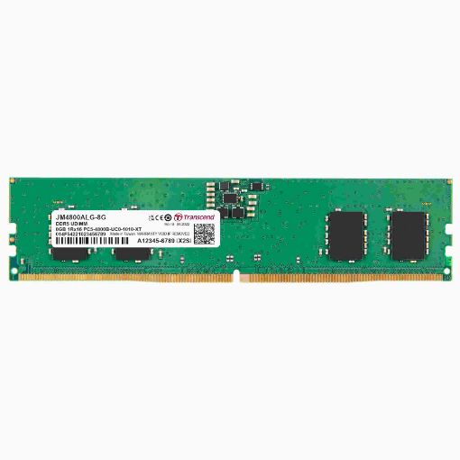 Obrázek DIMM DDR5 8GB 4800MHz TRANSCEND JM 1Rx16 1Gx16 CL40 1.1V