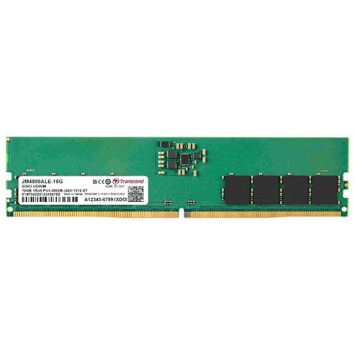 Obrázek DIMM DDR5 16GB 4800MHz TRANSCEND JM 1Rx8 2Gx8 CL40 1.1V