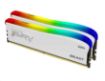 Obrázek DIMM DDR4 32GB 3600MT/s CL18 (Kit of 2) KINGSTON FURY Beast White RGB SE